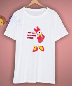 Daisy Duck Matching Disney Shirt