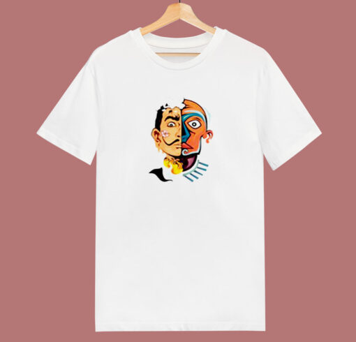 Dali And Picasso 80s T Shirt