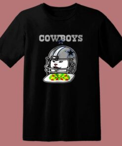 Dallas Cowboys Beverly Hills Cat Meme 80s T Shirt