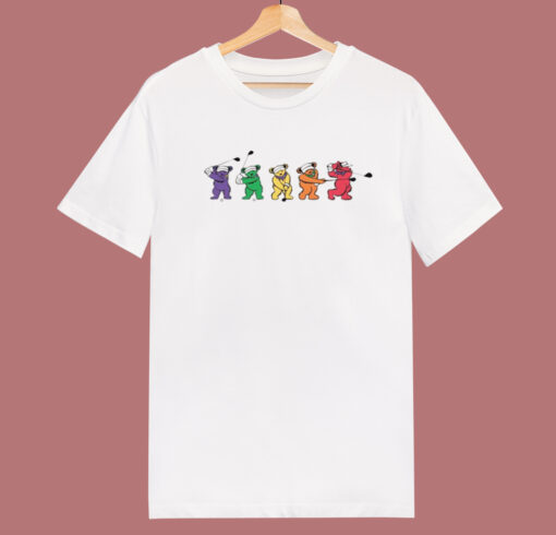 Dancing Bear Golf T Shirt Style