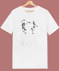 Dancing Skeletons 80s T Shirt