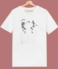 Dancing Skeletons 80s T Shirt