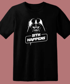Darth Vader Sith Happens T Shirt Style