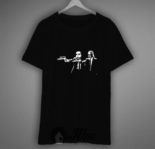 Darth Vader Stormtrooper Pulp Fiction T Shirt Available Size S M L XL XXl