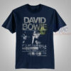 David Bowie On Stage Isolar Tour 1976 T Shirt