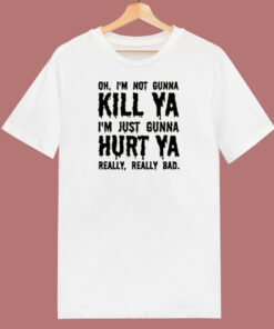 Dc Comics I’m No Gunna Matar Ya 80s T Shirt