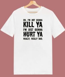 Dc Comics I’m No Gunna Matar Ya 80s T Shirt