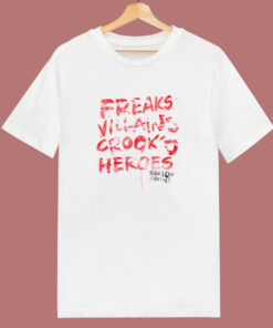 Dc Comics Suicide Squad Freaks Villains 80s T Shirt