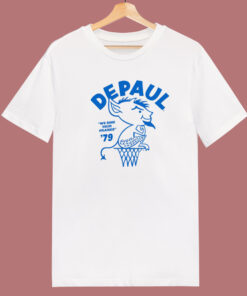 DePaul 1979 Basketball T Shirt Style