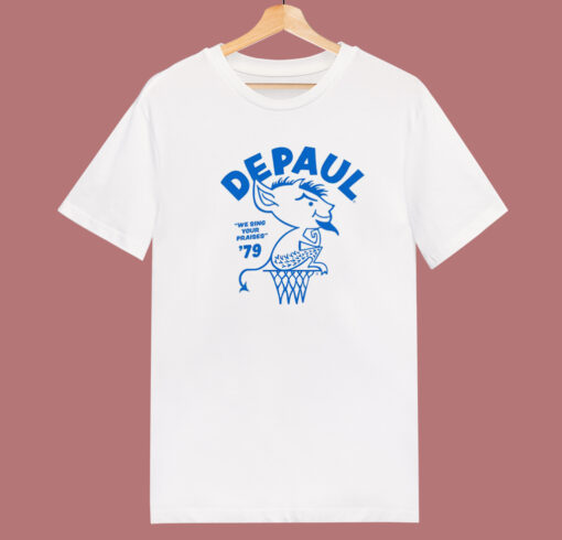 DePaul 1979 Basketball T Shirt Style