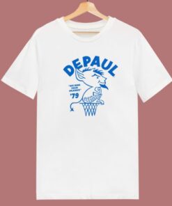 DePaul 1979 Basketball T Shirt Style