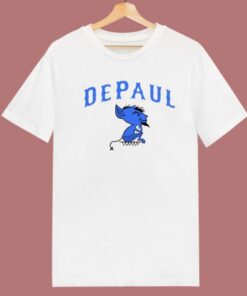 DePaul University Blue Demon T Shirt Style