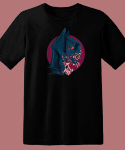Dead Bat Head Graphic 80s T Shirt Style