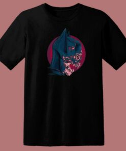 Dead Bat Head Graphic 80s T Shirt Style
