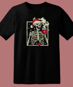 Dead Inside Skeleton Christmas T Shirt Style
