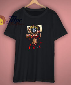 Deadpool Harley Quinn Comic T Shirt