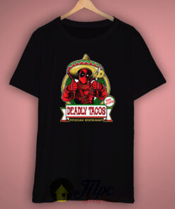 Deadpool Tacos Unisex Premium T shirt Size S,M,L,XL,2XL Deadpool Tacos Unisex Premium T shirt Size S,M,L,XL,2XL