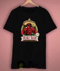 Deadpool Tacos Unisex Premium T shirt Size S,M,L,XL,2XL 2 Deadpool Tacos Unisex Premium T shirt Size SMLXL2XL 3