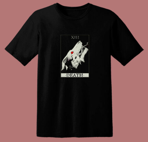 Death Tarot Card 80s T Shirt