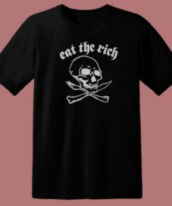 Dee Ramone Eat The Rich 80s T Shirt Style