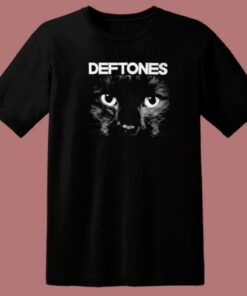 Deftones Cat Graphic T Shirt Style
