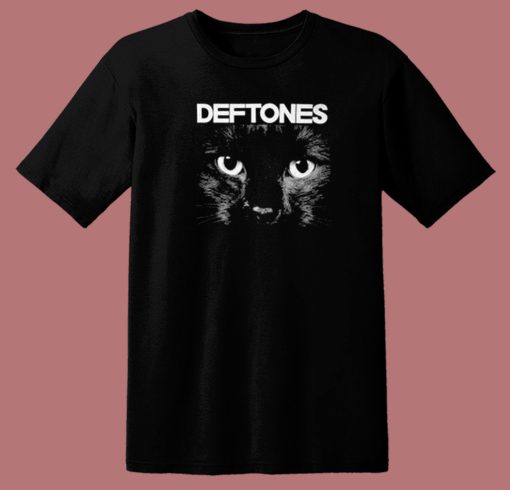 Deftones Cat Graphic T Shirt Style