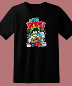 Deku Pops My Hero Academia Anime 80s T Shirt