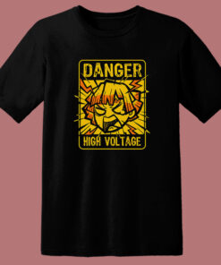 Demon Slayer Zenitsu High Voltage T Shirt Style