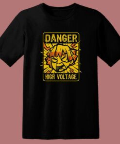 Demon Slayer Zenitsu High Voltage T Shirt Style