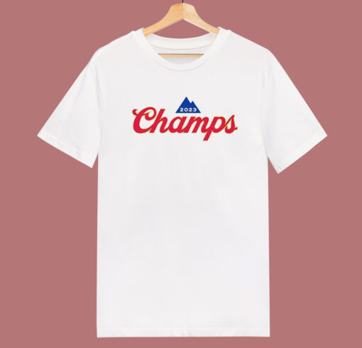 Denver 2023 Champs Logo T Shirt Style