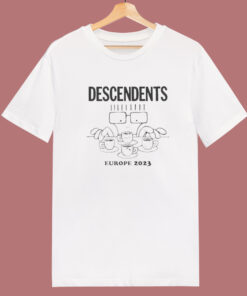 Descendents Euro Tour 2023 T Shirt Style Descendents Euro Tour 2023 T Shirt Style