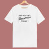 Did You Get The Sensation Today Ringer 80s T Shirt