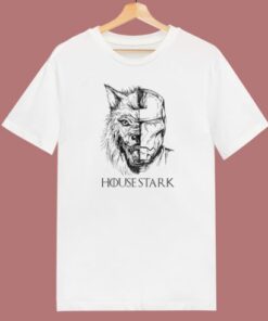Direwolf Iron Man House Stark T Shirt Style