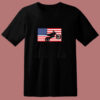 Dirt Bike American Flag Enduro 80s T Shirt