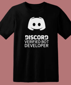Discord Verified Bot Developer T Shirt Style Discord Verified Bot Developer T Shirt Style