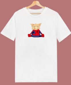 Disgruntled Spider Kittey 80s T Shirt