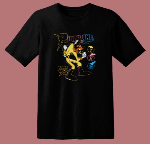Disney A Goofy Movie Powerline Tour 95 80s T Shirt