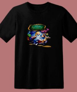Disney Alice In Wonderland Rabbit 80s T Shirt