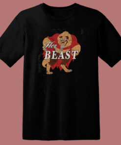 Disney Beauty And The Beast Her Beast 80s T Shirt Disney Beauty And The Beast Her Beast 80s T Shirt
