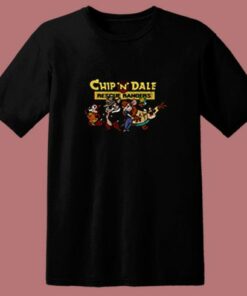Disney Chip N Dale Goofy Group Rescue 80s T Shirt