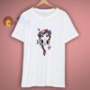 Disney Frozen Anna Illustrated Boho Flowers Graphic T Shirt