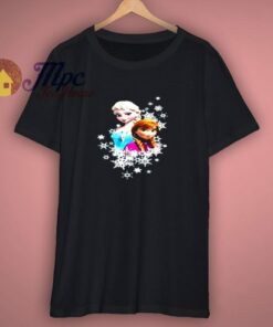 Disney Frozen Anna and Elsa Snowflakes T Shirt