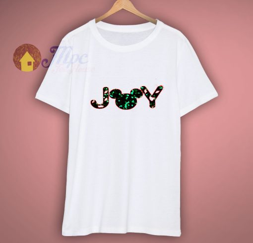 Disney Glitter Joy Christmas T-Shirt