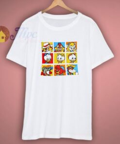 Disney  Juniors Classic Cartoon Character Squares T Shirt