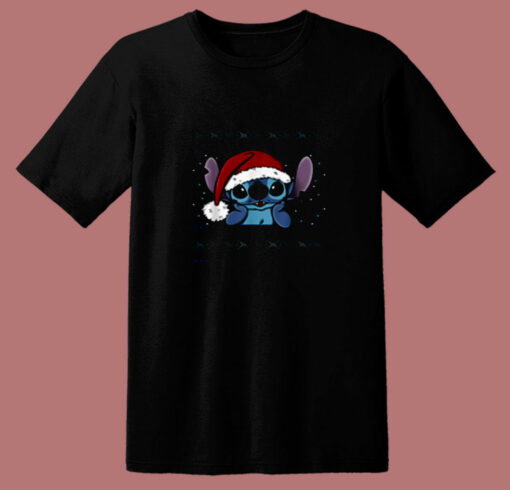 Disney Lilo Andstitch Christmas Ugly 80s T Shirt