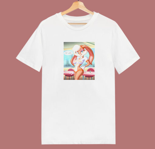 Disney Lola Bunny Hooters Sexy Cartoon 80s T Shirt