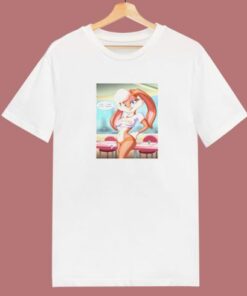Disney Lola Bunny Hooters Sexy Cartoon 80s T Shirt