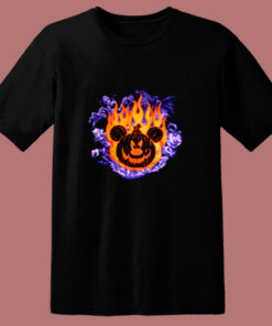 Disney Mickey Donald Goofy Halloween 80s T Shirt