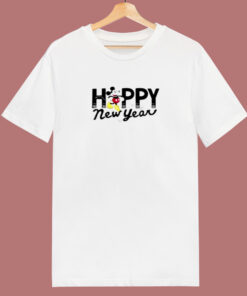 Disney Mickey Mouse Happy New Year 80s T Shirt Disney Mickey Mouse Happy New Year 80s T Shirt