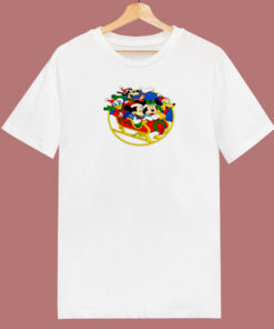 Disney Mickey Sleigh Squad Christmas 80s T Shirt Disney Mickey Sleigh Squad Christmas 80s T Shirt